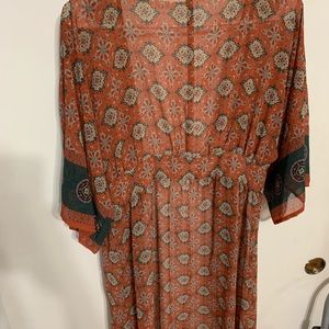 Trible design Kimono